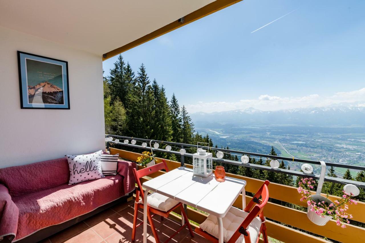 Mooki Mountain & Pool Gerlitzen Apartment Kanzelhohe المظهر الخارجي الصورة